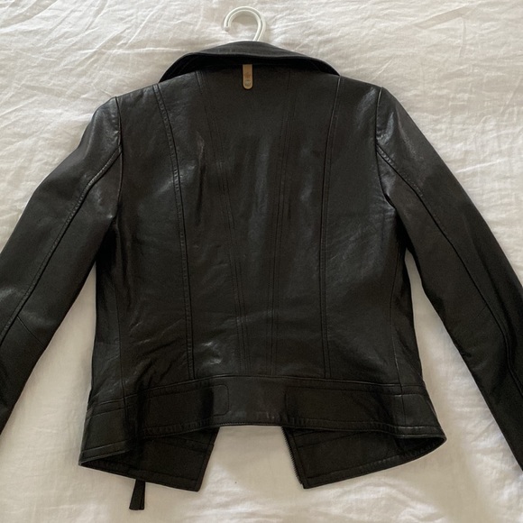 Mackage Kenya black leather jacket size XS - Picture 5 of 5